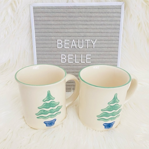 Vtg. Pfaltzgraff Nordic Christmas Tree Mugs - Made in USA - Lot of 2 - Retired - Picture 4 of 9